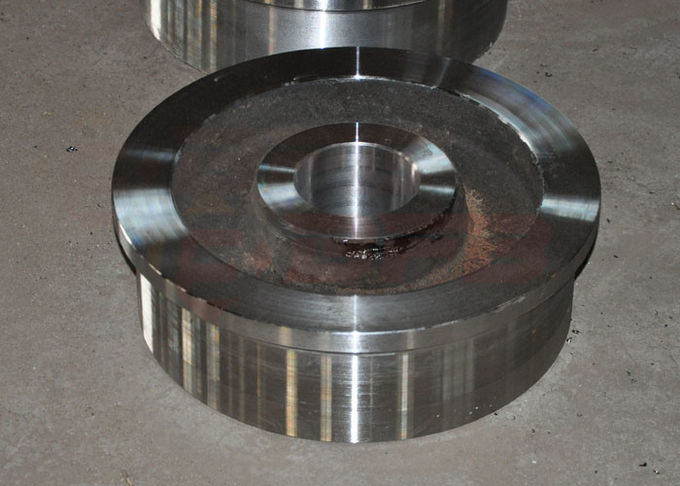 二重フランジの鋳造クレーン車輪