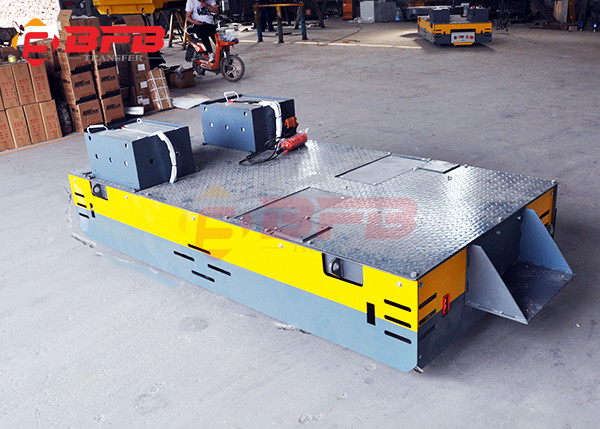 鋼鉄の梁の処理のためのスマートな10トンの可動移動のカートのロボット製造者