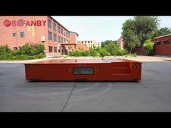 シンプルな構造の無軌道移動カート、カスタマイズされた金属製プラントバッテリー移動トロリー