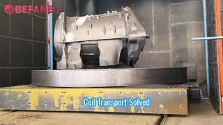 重荷重80トンレール移送カート、柔軟な多方向ドッキング電気移送トロル