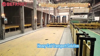 カスタマイズされた鉄道移動車両、2.5T 遠隔制御バッテリー移動カート