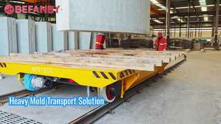 カスタマイズされた大型バッテリー移送カート、長寿命移送鋼構造カート