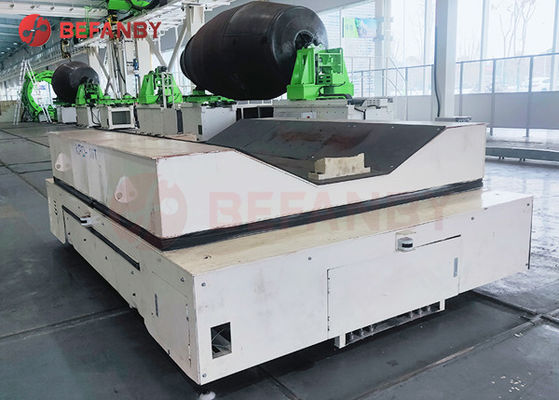 Electric Power Handling Rail Transfer Trolley Steel Beam 200mt Load