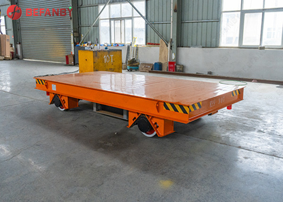 Q235 Battery Powered Electric Rail Cart Industrial Material Handling