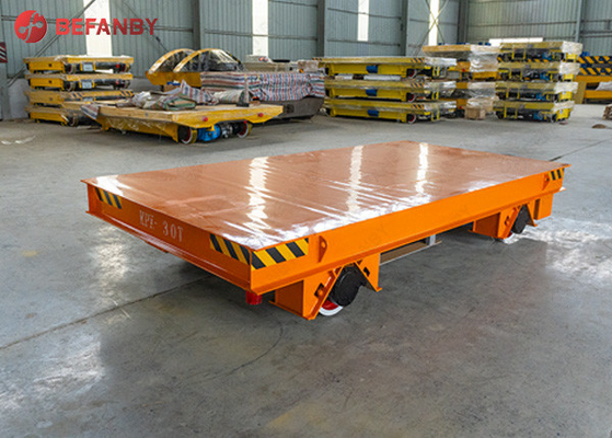 Q235 Battery Powered Electric Rail Cart Industrial Material Handling