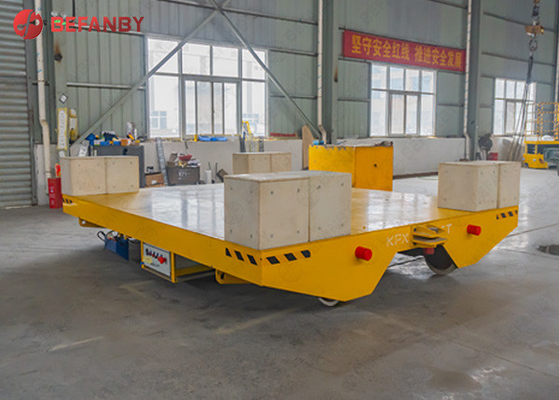 Q235 Battery Powered Electric Rail Cart Industrial Material Handling