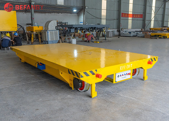 80t Battery Operated Transport Rail Cart Quotation 20m / Min