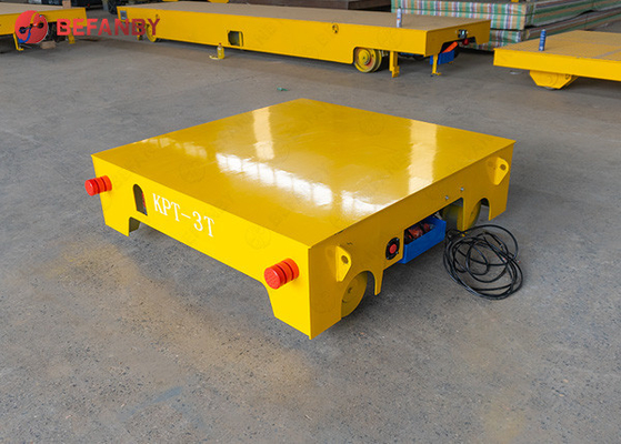 Fine Quality Remote Control Workshop Material Railway Transfer Cart