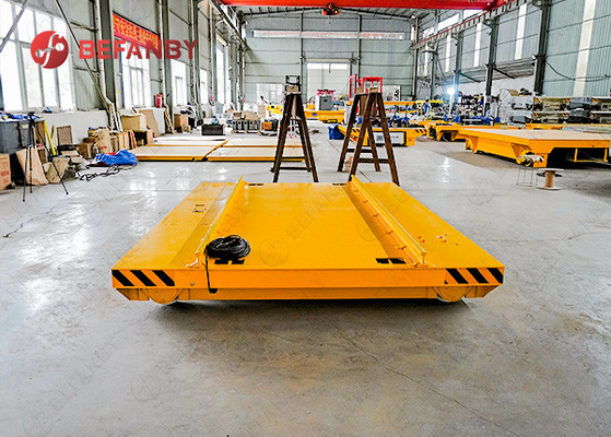 Fine Quality Remote Control Workshop Material Railway Transfer Cart