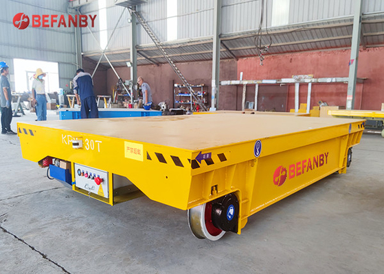 Battery Powered 30t Electric Rail Transfer Cart