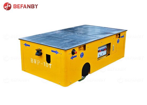 25T CE Certified Flatbed Steerable Transfer Trolley