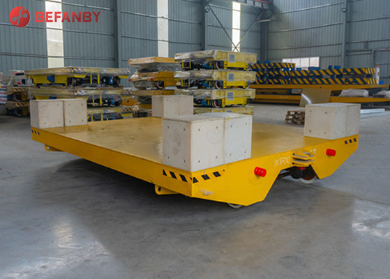 Q235 Battery Powered Electric Rail Cart Industrial Material Handling
