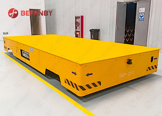 20 Ton Magnetic Navigation Electrical Trackless Transfer Vehicle