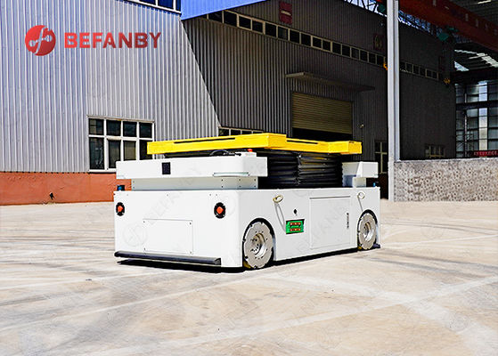 1.5 Ton Intelligent Trackless Mecanum Wheel With Lift AGV Robot