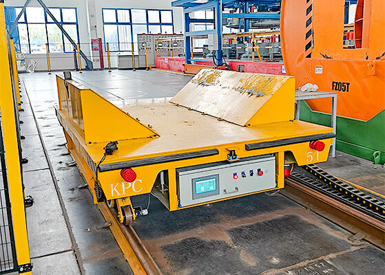 Vフレーム装置とバッテリー駆動電源を備えた5T積載量レール移動カート