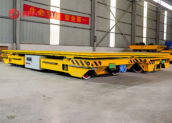 重荷 12T バッテリー駆動 RGV ロボット転送カート 知的制御システム