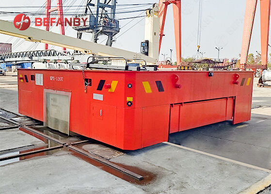 縦横移動のための120トンの電池駆動鉄道輸送車