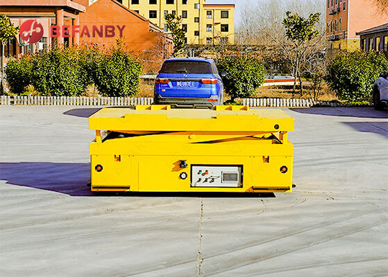 2.5T Capacity Automatic Guided Vehicle with Scissor-Lift Mechanism and Intelligent Navigation System