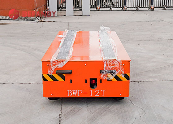 12T チェーンコンベヤトラックレス台車（金型工場用）