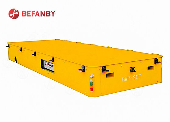 20 Ton  Capacity Steerable Transfer Carts For Forging Factory