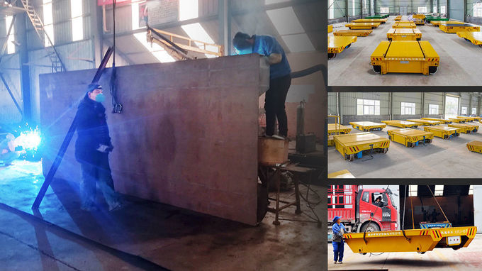 20t容量の物品取扱いのための大きい忍耐の製鉄業の倉庫の仕事電池の移動のカート