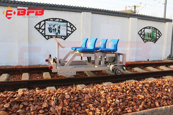 座席1-500T積載量のカスタマイズされた電気鉄道の柵の欠陥の検出のカート